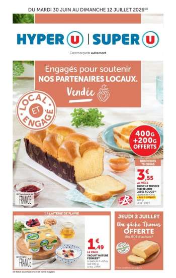 Catalogue Magasins U - 30/06/2026 - 12/07/2026.