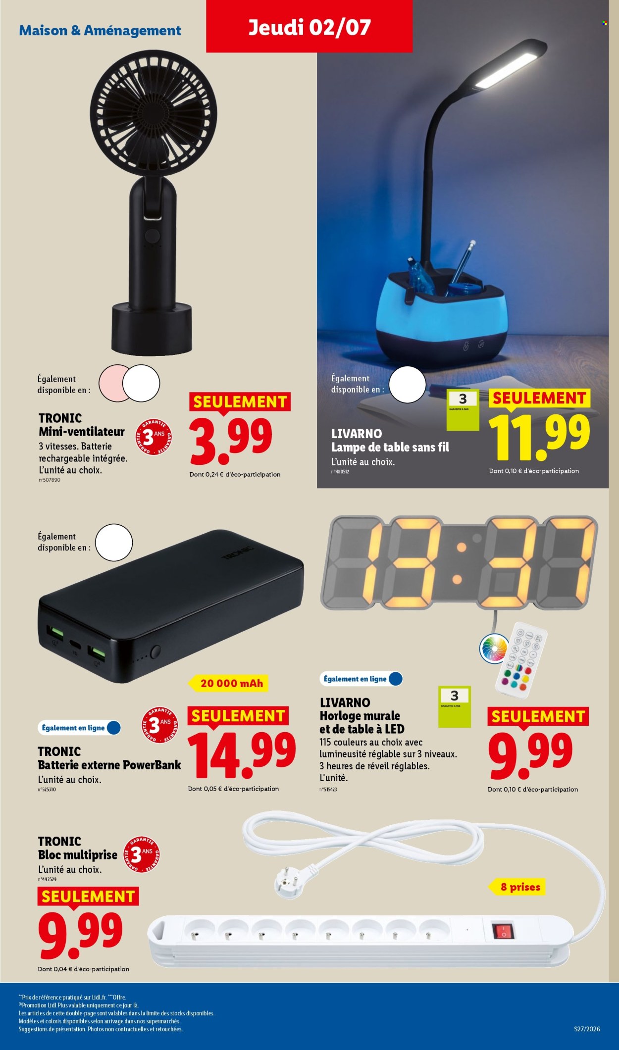 Catalogue Lidl - 02/07/2026 - 08/07/2026. Page 33