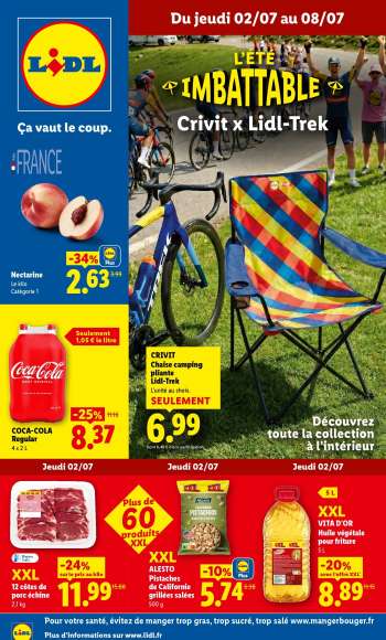 Catalogue Lidl - 02/07/2026 - 08/07/2026.