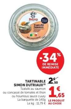 Tartinable Simon Dutriaux