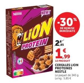 CEREALES LION PROTEINES NESTLE