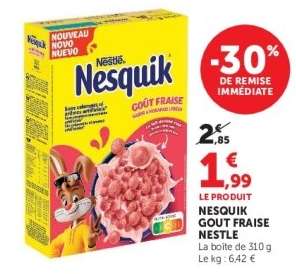NESQUIK GOUT FRAISE NESTLE