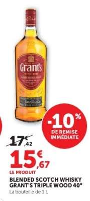 Blended Scotch Whisky Grant's Triple Wood 40°