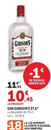 GIN GIBSON'S 37,5°