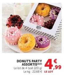 DONUT'S PARTY ASSORTIS