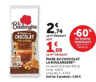 Pains Au Chocolat La Boulangère