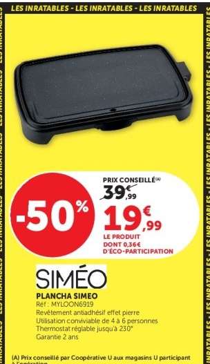 SIMÉO Plancha