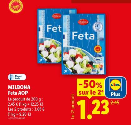 MILBONA Feta AOP