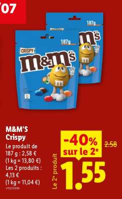 M&M's Crispy
