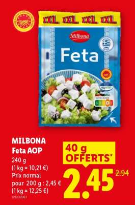 MILBONA Feta AOP