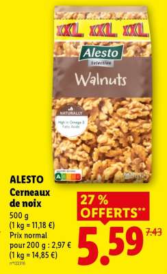 ALESTO Cerneaux de noix