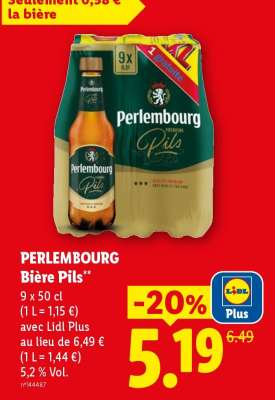 PERLEMBOURG Bière Pils
