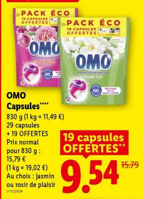 Omo capsules