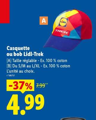 Casquette ou bob Lidl-Trek
