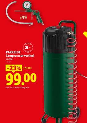 PARKSIDE Compresseur vertical