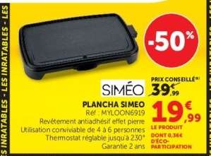 Plancha SIMÉO
