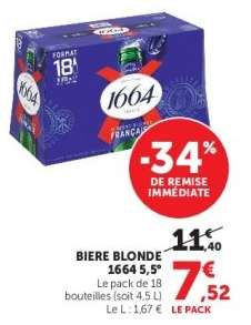 BIERE BLONDE 1664 5,5°
