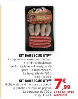 KIT BARBECUE UTP