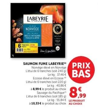 SAUMON FUMÉ LABEYRIE