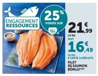 FILET DE SAUMON BØMLØ (4/6F)
