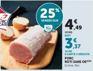 Porc Roti Sans Os