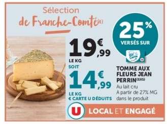 TOMME AUX FLEURS JEAN PERRIN
