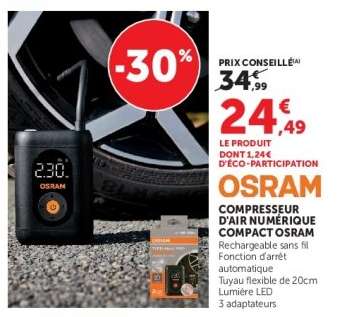OSRAM COMPRESSEUR D'AIR NUMÉRIQUE COMPACT