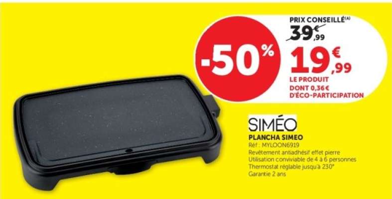 SIMÉO Plancha