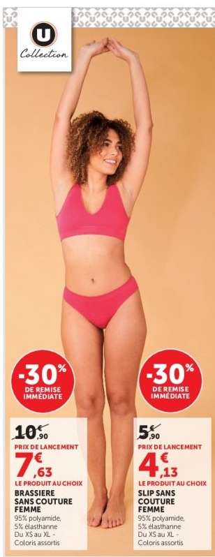 Brassiere Sans Couture Femme