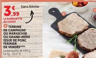 Terrine de Campagne ou Maraichin ou Grand-Mère