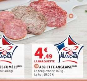 ASSIETTE ANGLAISE