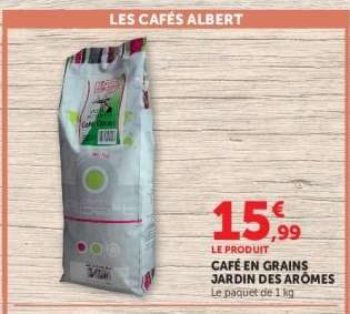 CAFÉ EN GRAINS JARDIN DES ARÔMES