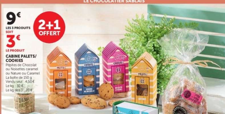 CABINE PALETS/COOKIES