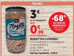 Mogettes Cuisinées