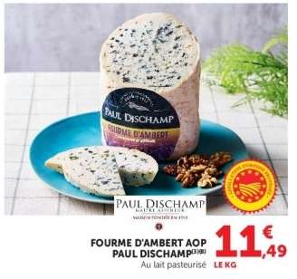 Fourme d'Ambert AOP Paul Dischamp