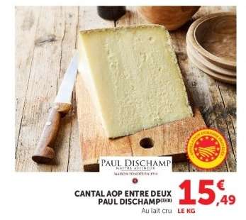 Cantal AOP Entre Deux Paul Dischamp