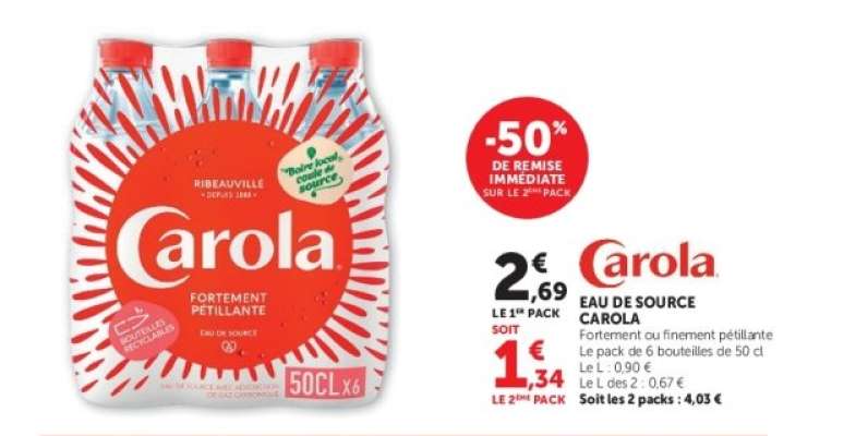 Eau de Source Carola