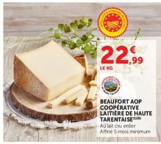 BEAUFORT AOP COOPERATIVE LAITIERE DE HAUTE TARENTAISE