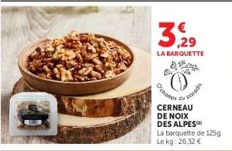 CERNEAU DE NOIX DES ALPES