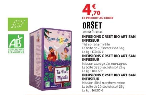 ORSET INFUSIONS