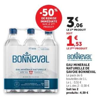 EAU MINERALE NATURELLE DE SAVOIE BONNEVAL