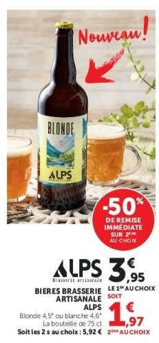 BIERES BRASSERIE ARTISANALE ALPS