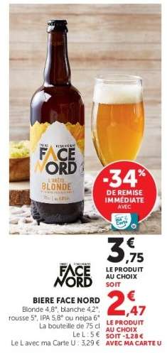 BIÈRE "FACE NORD"