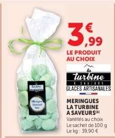 MERINGUES LA TURBINE A SAVEURS