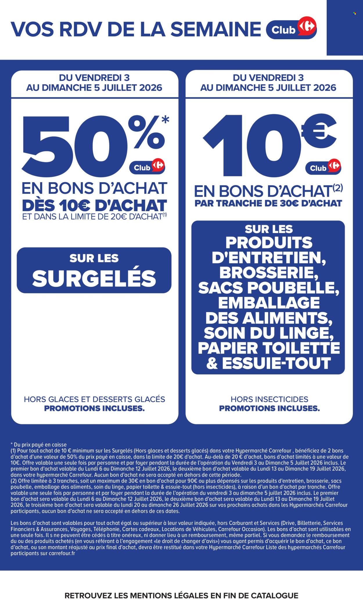 Catalogue Carrefour Hypermarchés - 30/06/2026 - 13/07/2026. Page 4