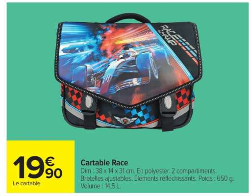 Cartable Race
