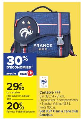 Cartable FFF