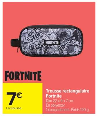Trousse rectangulaire Fortnite