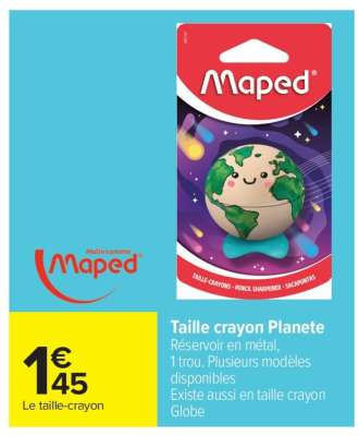 Taille crayon Planete