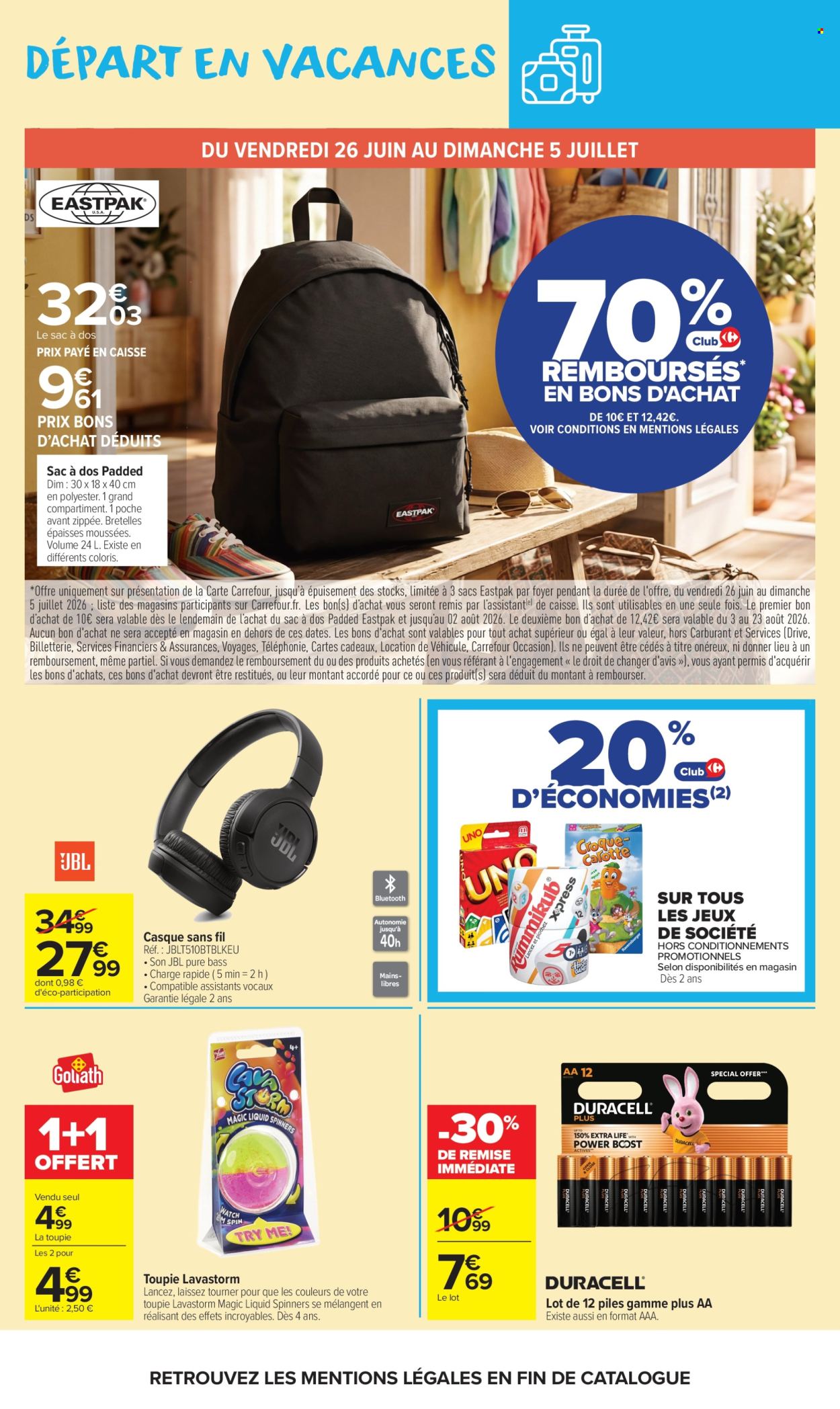 Catalogue Carrefour Market - 30/06/2026 - 12/07/2026. Page 50